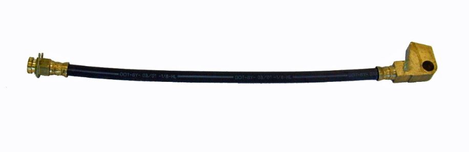 Rear Brake Hose 70-72 E Body with Tee | Roseville Moparts